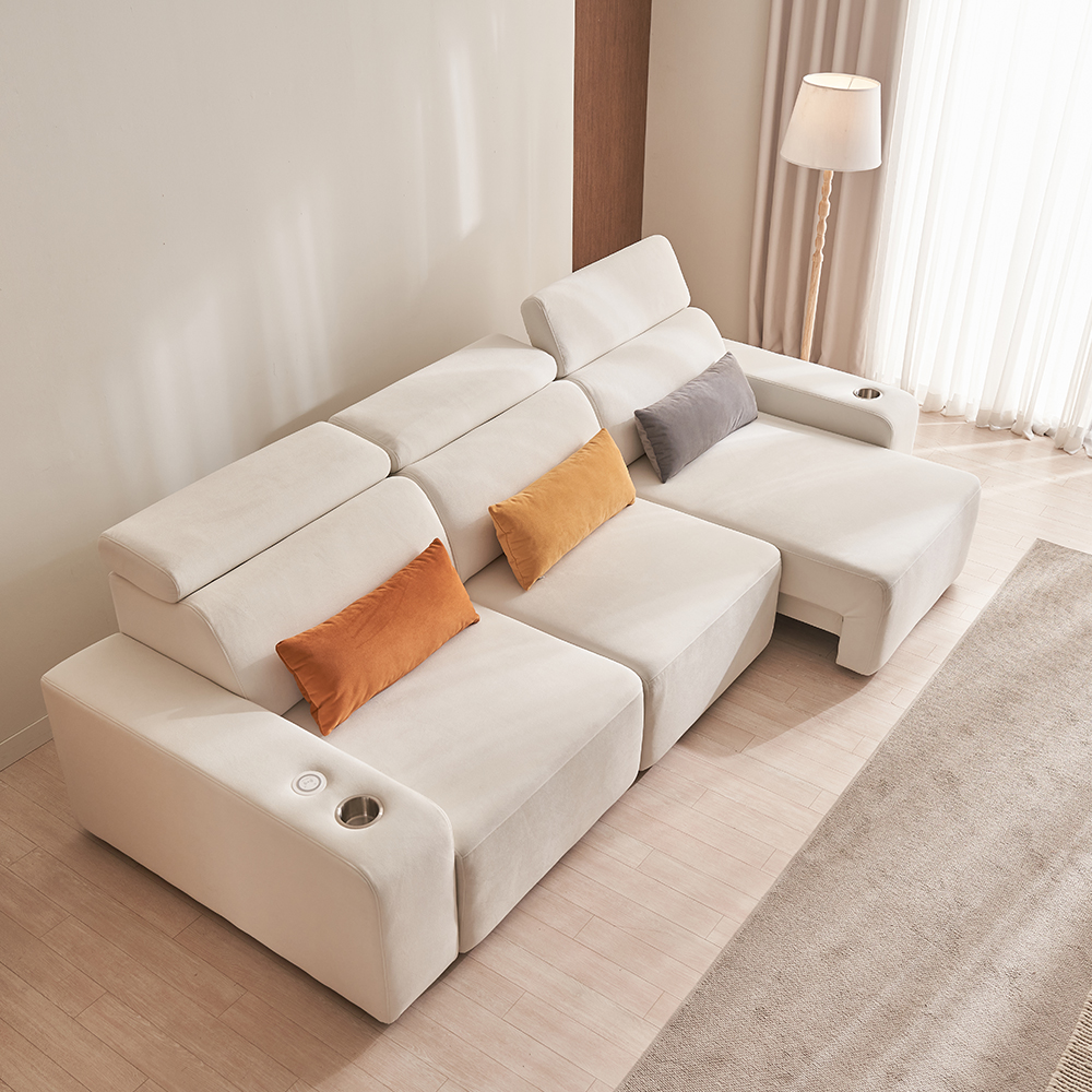 핀란디아 모투스 슬라이딩 패브릭 4인용 3인용 소파 무빙 모션 쇼파