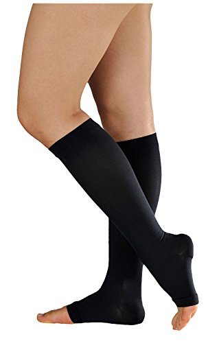 알케어 안실크-3 탄성 스타킹 발목 압박압(40hPa/30mmHg) 18631 블랙 LL