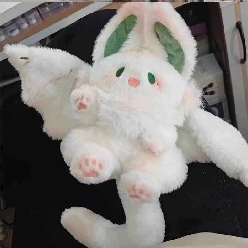 날개 달린 토끼 박쥐 인형 애착 봉제 인형 선물용 - 상세 이미지 2