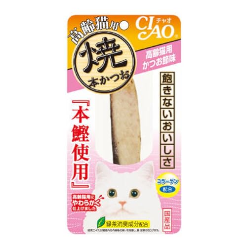 차오 구운 가다랑어 고령묘용 가쓰오부시맛 1개