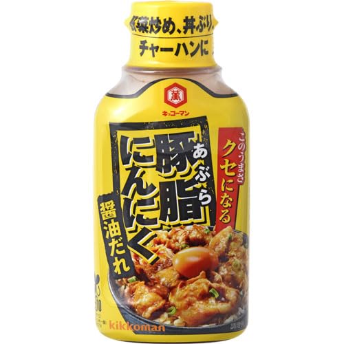 기꼬만 돼지기름 마늘 간장 소스 200g