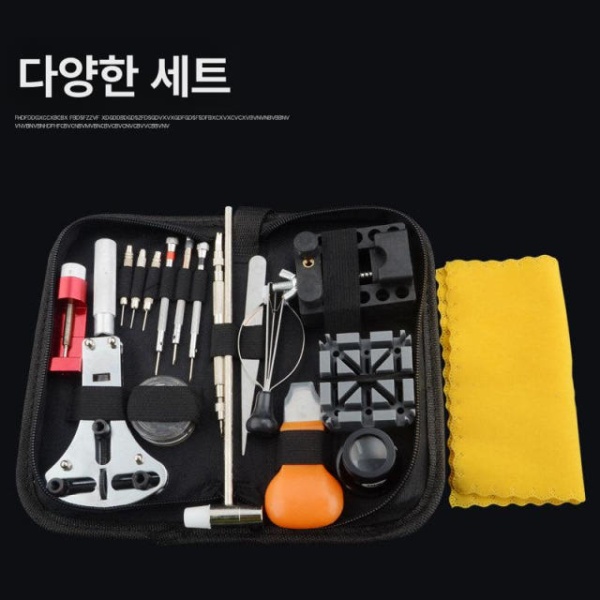 정밀 건축용 핀셋 파일 대형 3발톱 55 청소 에디션 기본 16피스 세트 - 상세 이미지 3