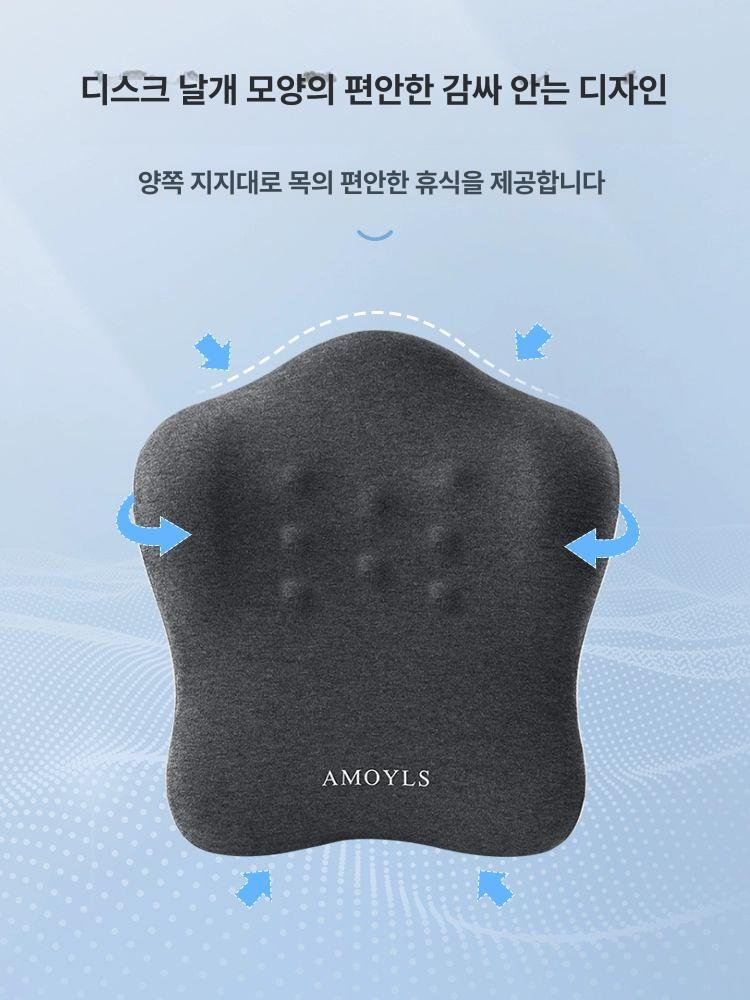 의자 목받침대 헤드레스트 사무실목쿠션 블록 + 사무실 낮잠 베개 - 상세 이미지 5