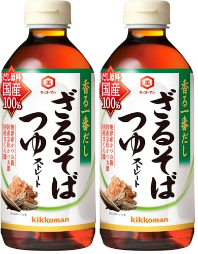 기꼬만 향긋한 첫 번째 육수 자루소바 장국 500ml X 2