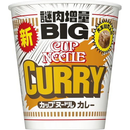 컵누들 일본 닛신 컵라면 카레 빅 121gX12개 대용량 BIG