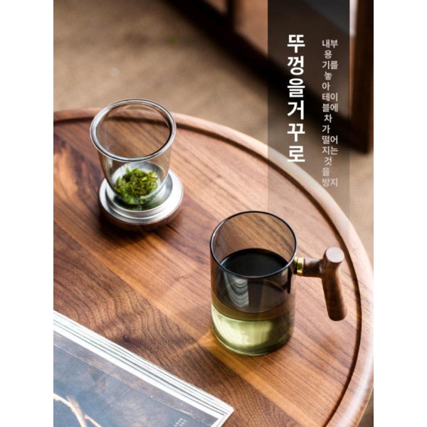 스마트 미니 전기 주전자 티워머 티포트 온열 인덕션 사무실 500ml 500ml - 상세 이미지 3