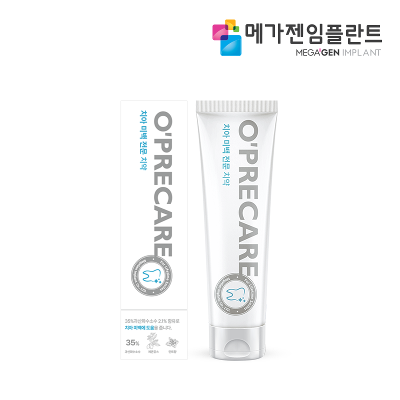 오프리케어 닥터 화이트닝 쿨 치약 35%과산화수소수 2.1% 함유 100g, 1개 - 상품 이미지