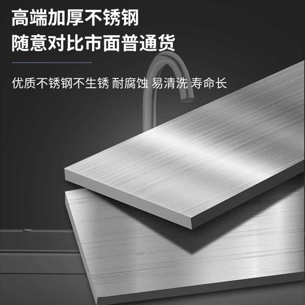스텐 개수대 세면기 가정용 주방 용 세척 발코니 싱크대 5040 - 상세 이미지 4