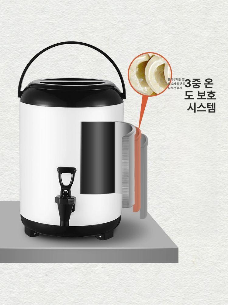 보온보냉 커피 대용량 업소용육수통 단열 업소용보온통 보냉통 캠핑 텀블러 - 상세 이미지 2