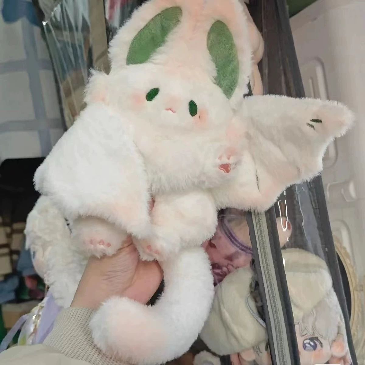 날개 달린 토끼 박쥐 인형 애착 봉제 인형 선물용 - 상세 이미지 3