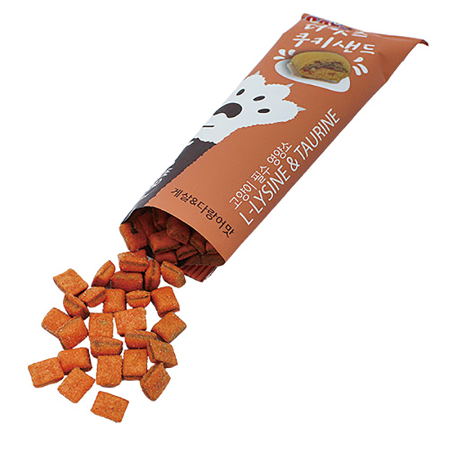 더캣츠 쿠키샌드 고양이쿠키 고양이과자 간식 게살+가다랑어, 20g, 1개 제품 이미지