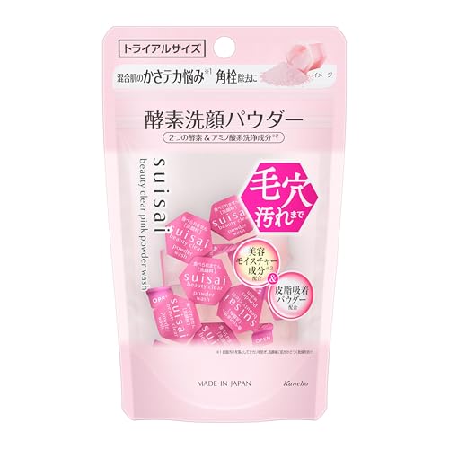 수이사이 뷰티 클리어 핑크 파우더 워쉬 트라이얼