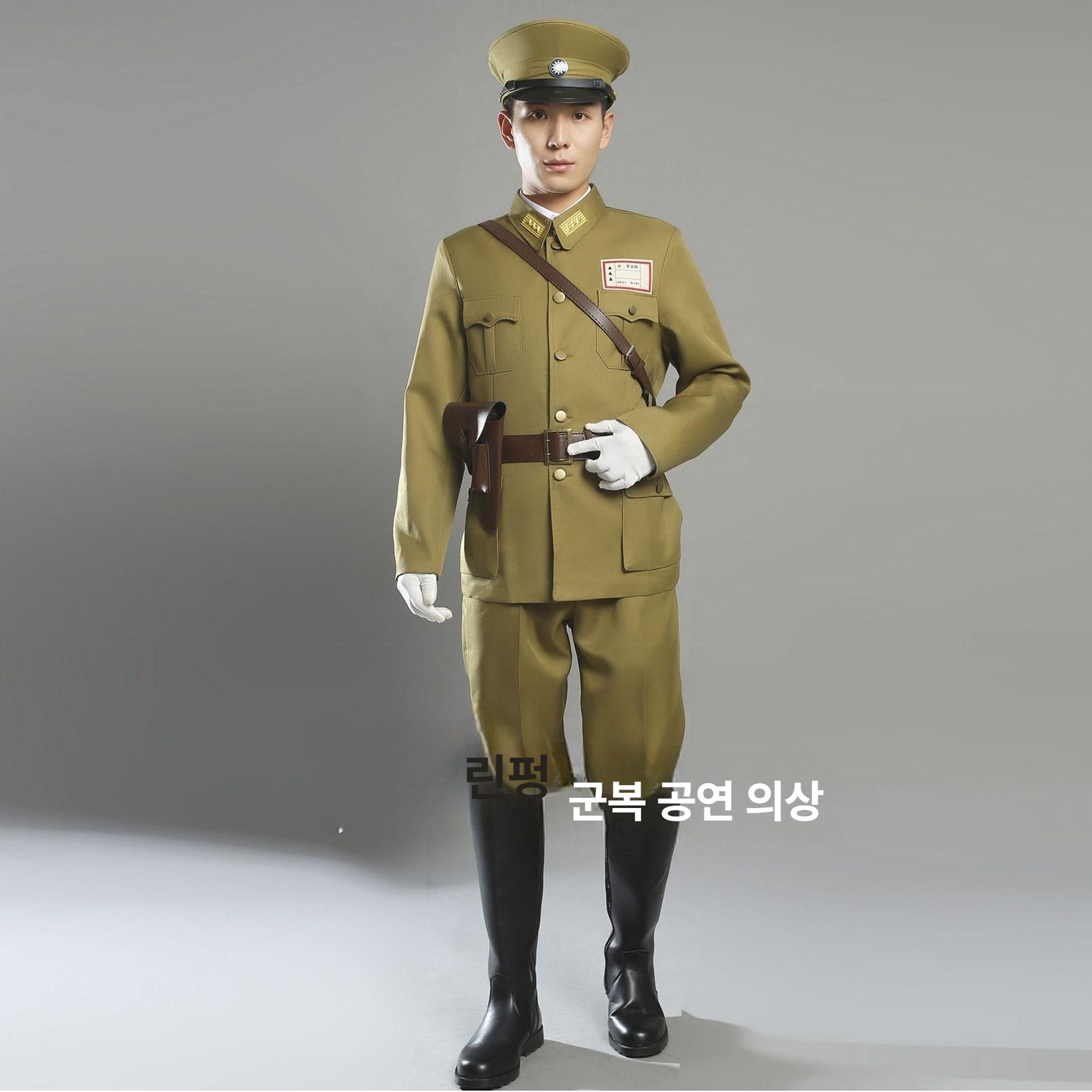 무대의상 군복 의상 위장 코스프레 중세 제복 밀리터리 코스튬 전역복 공연복 - 상세 이미지 2