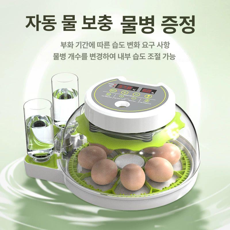 앵무새 알 인큐베이터 소형 자동 스마트 부화기 가정용 - 상세 이미지 4