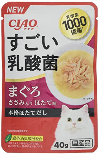 차오 대단한 유산균 파우치 참치 안심 혼합 가리비 맛 40g