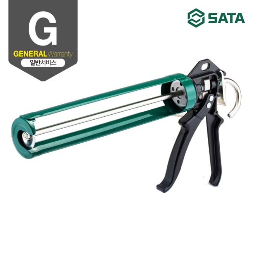 사타 SATA 수동식 코킹건 209mm 90510 실리콘건 실리콘총 - 상세 이미지 2