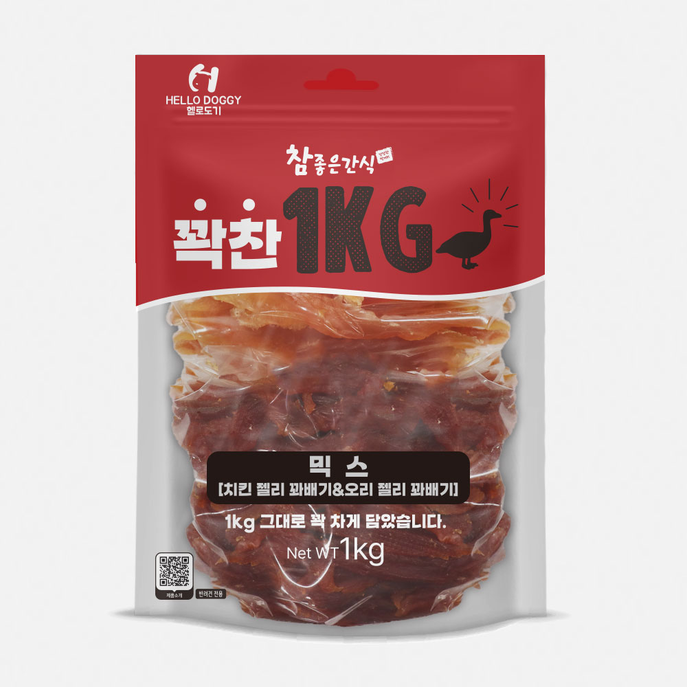 펫더맨 실중량 1kg 강아지대용량간식 강아지고구마 사사미 치킨 오리 애견간식 - 상품 이미지