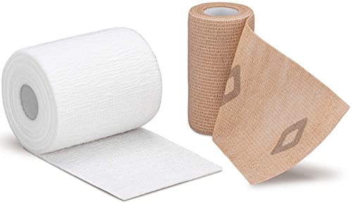 알케어 압박 관련 용품 밴디지 자착성 붕대 키트 듀어프레스 텐션 가이드 21381