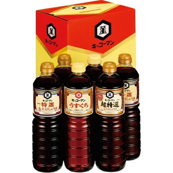 기꼬만 특선 통대두 간장 세트