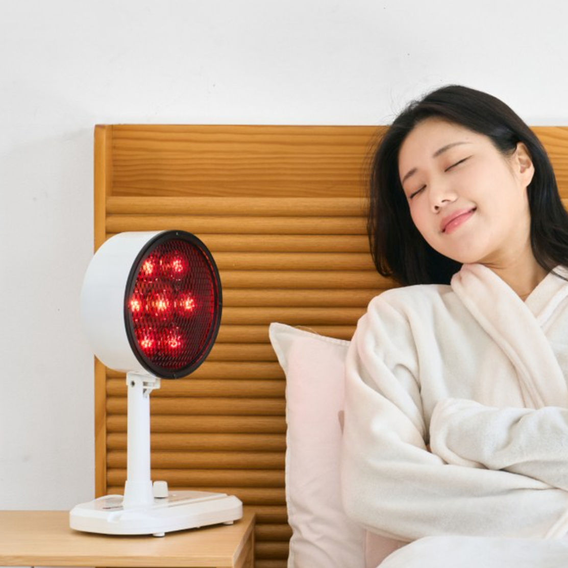 나산 국산 온열 얼굴 마사지기 홈케어 피부 관리기기 - 상품 이미지