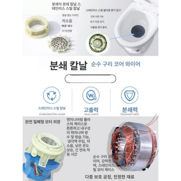 최신형 선박 요트 이동식 낚시배 변기통 화장실 간이 좌변기 손 펌프 기타 손 펌프 기타 - 상세 이미지 4