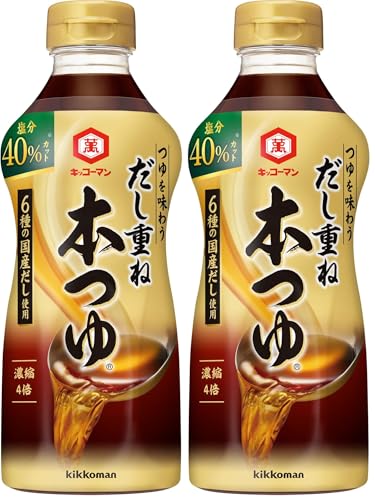 기꼬만 다시카사네 혼쯔유 염분 40% 커트 500mlX3병 X 2