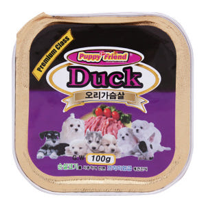 퍼피프랜드 강아지캔 강아지통조림 애견 습식 유동식 오리고기(사각), 10... 솔직 후기 | 실제 사용자 리뷰 총정리 - 상품 이미지 1