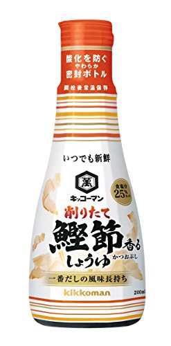 기꼬만 갓 깎은 가다랑어포 향이 나는 간장