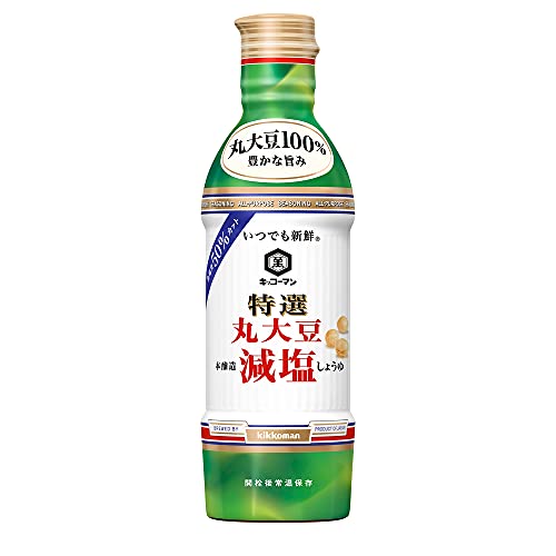 기꼬만 식품 언제나 신선 특선 통대두 저염 간장 450ml X 3병