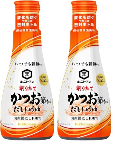 기꼬만 언제나 신선 갓 깎은 가쓰오부시 향 간장 200ml x 3병 x 2세트