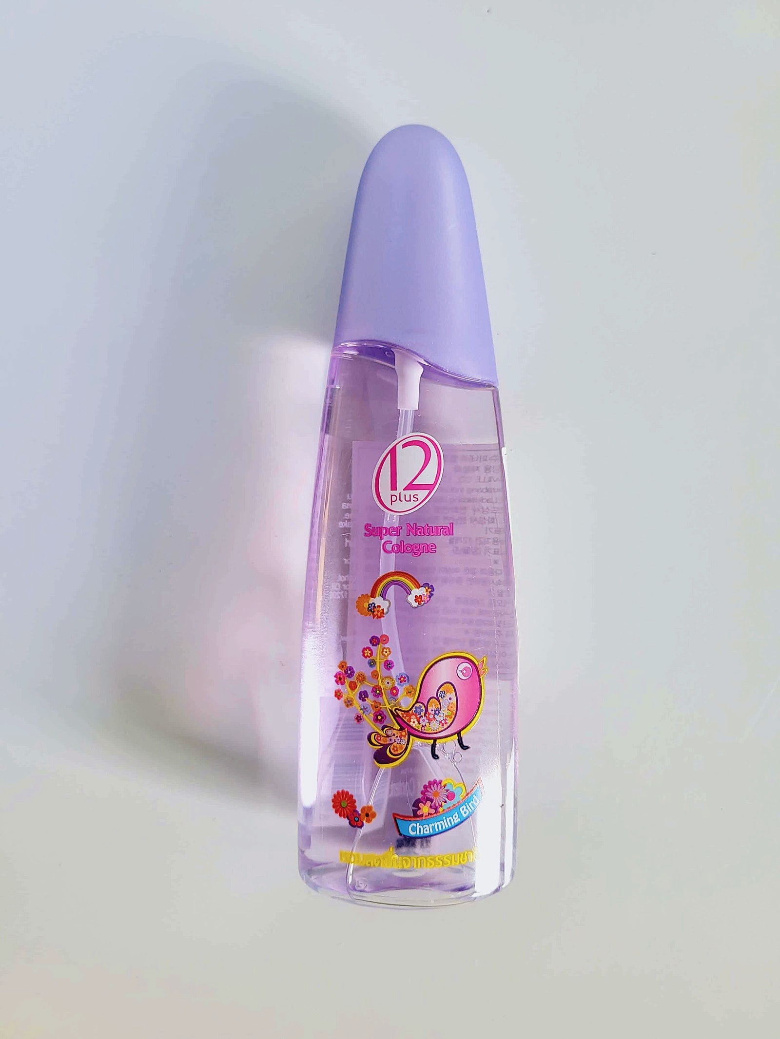 태국 향수 코롱 12플러스 슈퍼네츄럴 콜론 챠밍 버드 퍼플, 120ml, 1개 - 상품 이미지