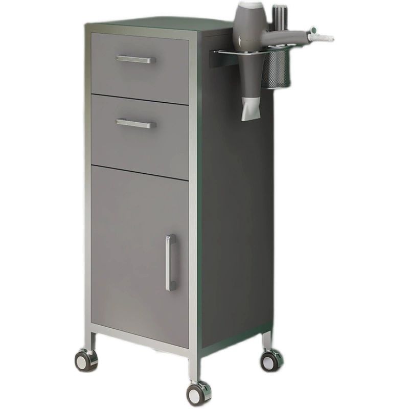 미용실 츄레이 트롤리 이동식 정리함 추레이 커트 미용 웨건 정리대 - 상세 이미지 3