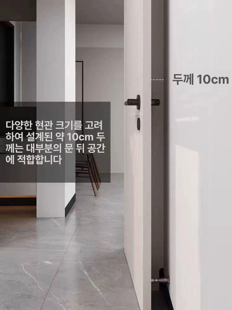 화장실앞수납장 문뒤 틈새장 거실복도 도어형 벽면 - 상세 이미지 3