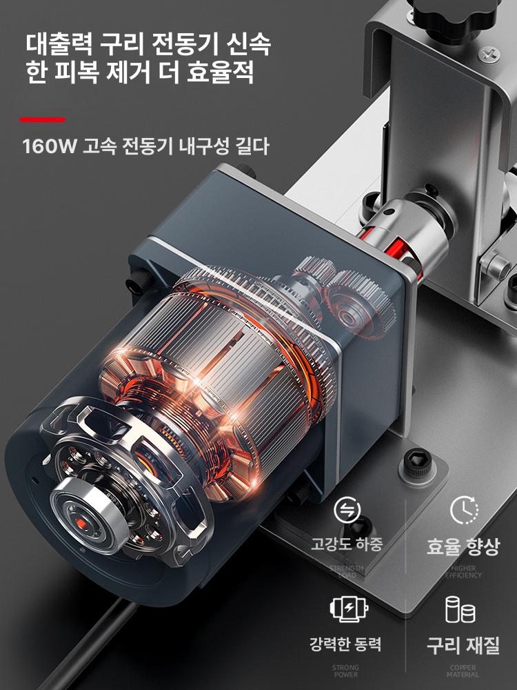 전동 전선탈피기 전선까는기계 폐전선 피복기 케이블 까는 - 상세 이미지 4