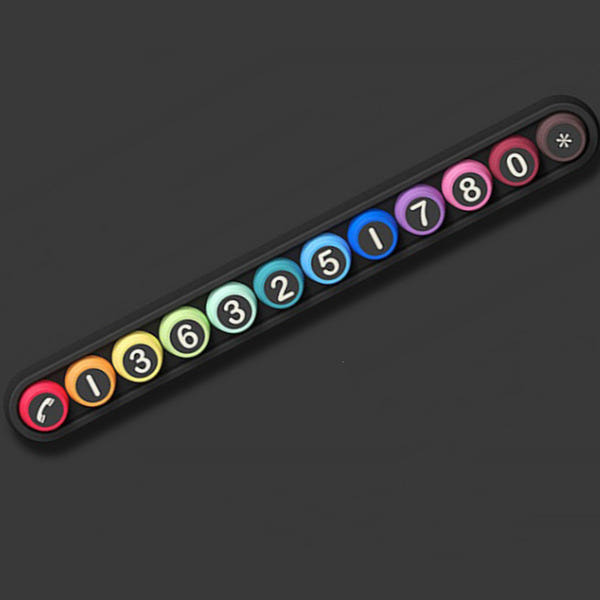 주차 전화번호판