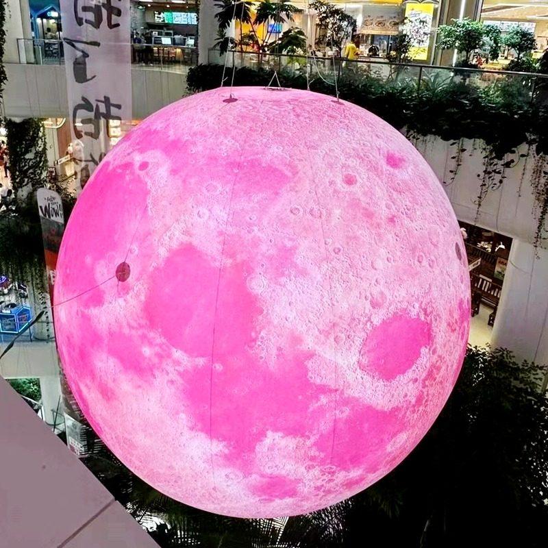 카페 달 조형물 스팟 포토 장식 대형조명 대형카페 모형 무드등 야외 - 상세 이미지 4