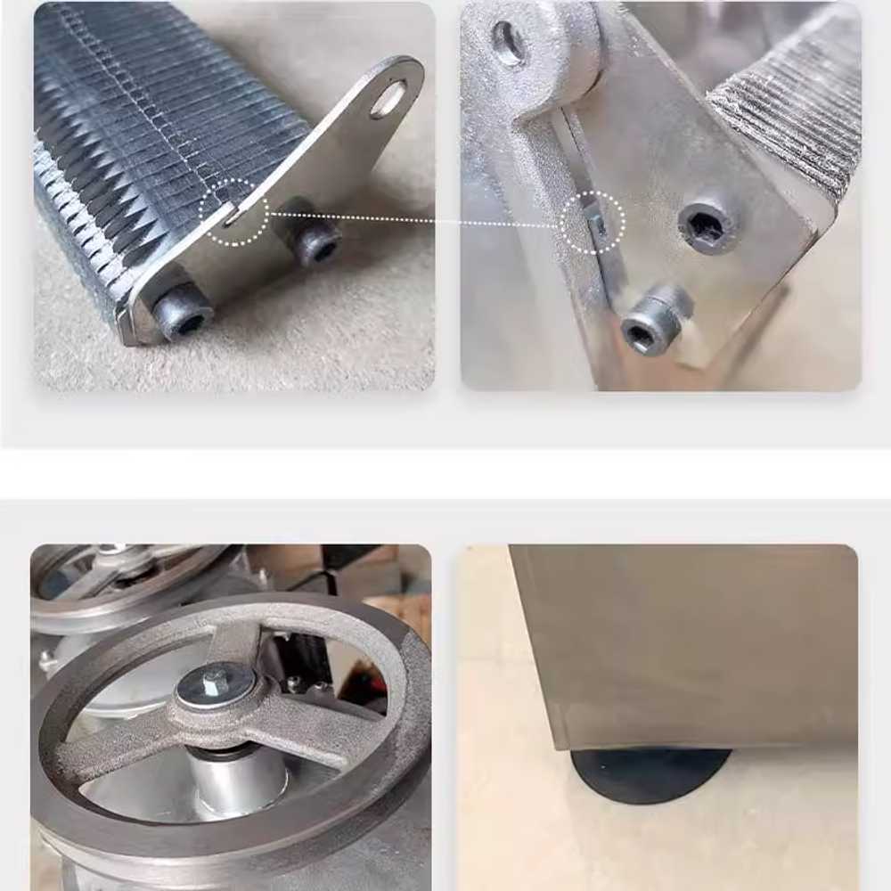 야채 슬라이서 채썰기 감자 무 슬라이싱 분쇄 커팅기 A 이미지 6