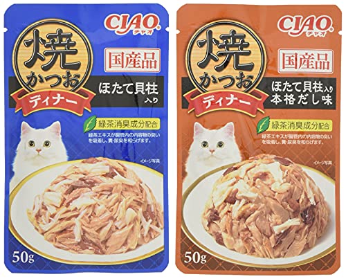 차오 구운 가다랑어 디너 가리비·정통 육수 버라이어티 50gX6봉지