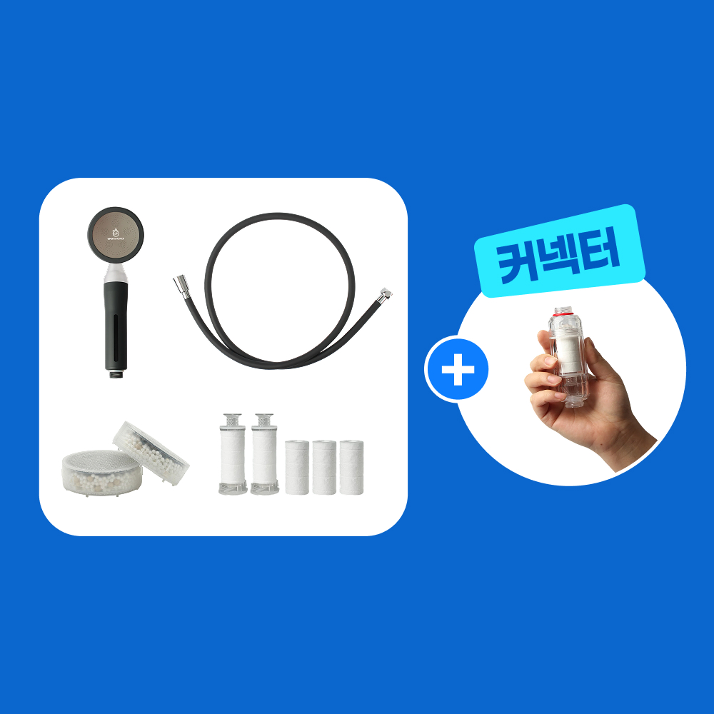 오픈샤워 필터샤워기 풀패키지 [ 약 1년치 필터 구성 ] 이미지 8