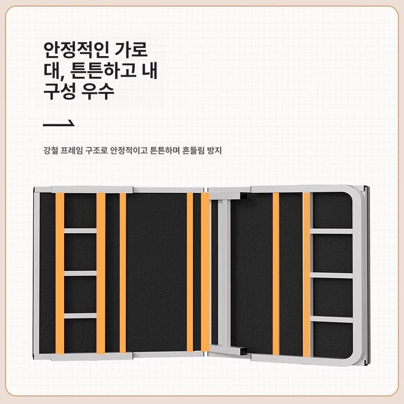 접이식 싱글 침대프레임 공간활용 1인가구 퀸 원룸 기숙사 접이식침대 이미지 6