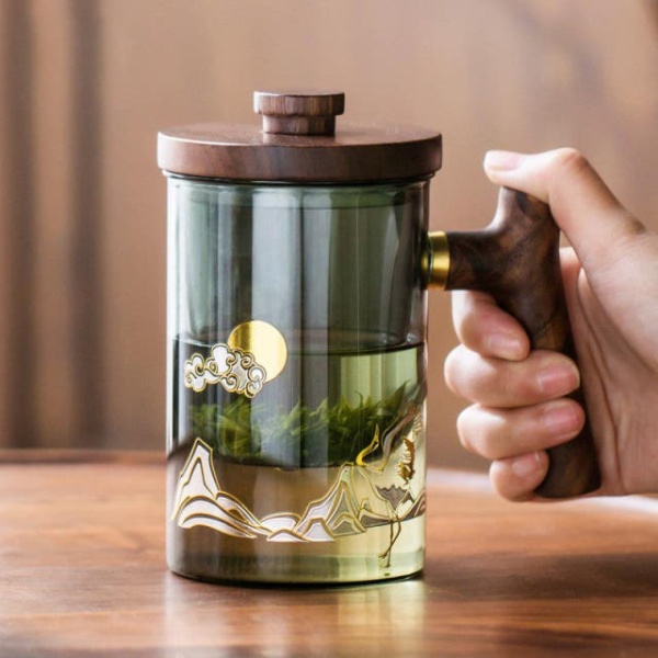 스마트 미니 전기 주전자 티워머 티포트 온열 인덕션 사무실 500ml 500ml - 상품 이미지