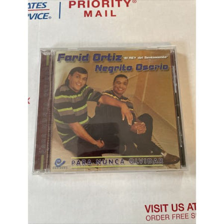 UnKnown [해외](수입CD) Farid Ortiz Negrito Osorio Para Nunca Olvidar CD Brand New