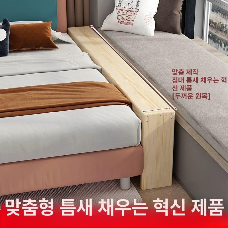 원목 긴 벤치 침실 옆 신발 실내용 - 상세 이미지 2