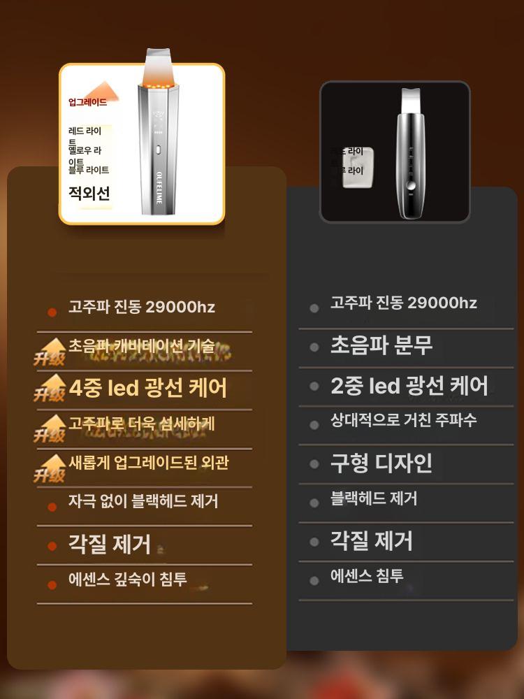블랙헤드 전동 얼굴 피부 코털 제거기 미용기기 - 상세 이미지 5