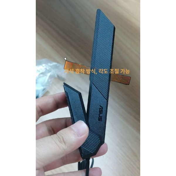 최신 무선 네트워크 장비 마더 WiFi6E 어댑터 골드나사 플러그형 ASUS 외장 자석 연결용 SMA 골드 나사 연장 케이블 1.2m - 상세 이미지 2