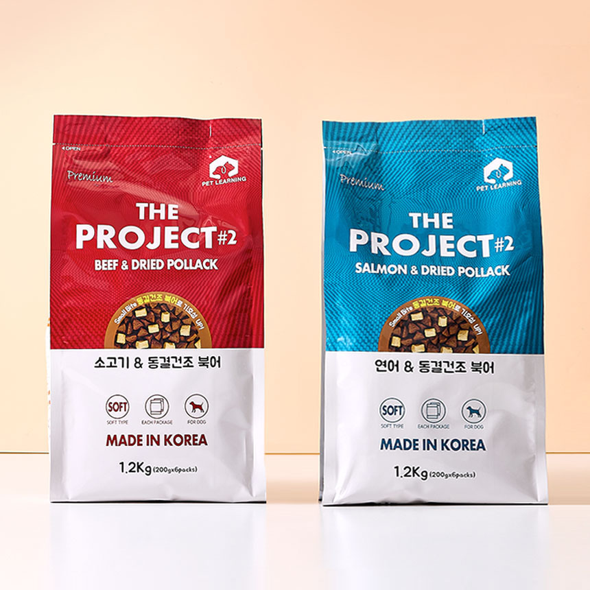 펫러닝 국내산 더프로젝트 강아지 동결건조 동결건조사료 연어, 1.2kg, 1개 - 상세 이미지 5