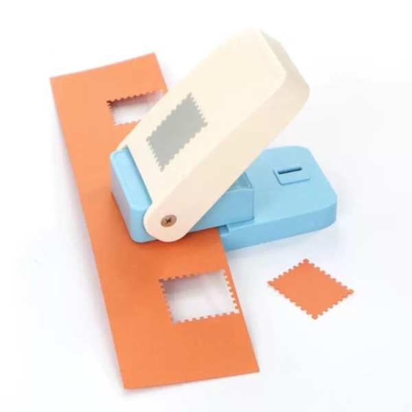 최고급 다꾸용 대형 펀칭기 스크랩북 컷팅 타공기 직사각형 38.1 x 31.7mm 소형 직사각형 12.9 x 16mm - 상세 이미지 5
