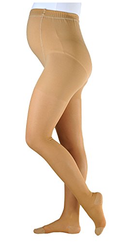 알케어 안실크-1 임산부용 (발가락 있음) 클리어 베이지 L 18451 임산부용 탄성 스타킹 1상자(1족)