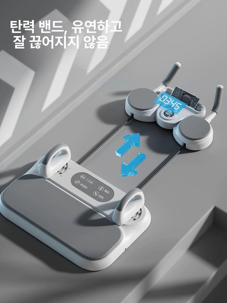 뱃살빼는기계 복부비만 홈트 코어 운동기 슬라이드 기계 빼는 운동기구 휠 복근 마사지 실내 - 상세 이미지 2