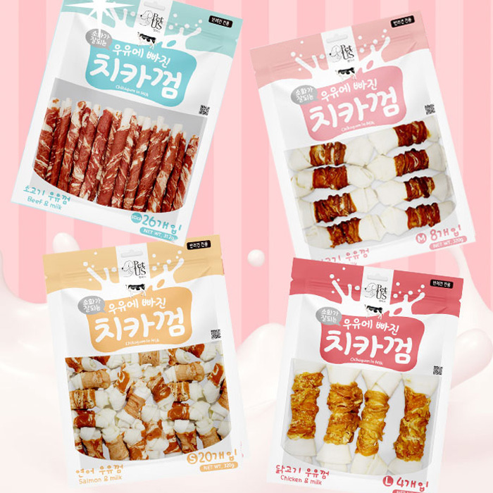 헬로도기 황태 터키츄 강아지터키츄 칠면조 오래먹는껌 강아지이갈이간식 1BOX - 상세 이미지 5